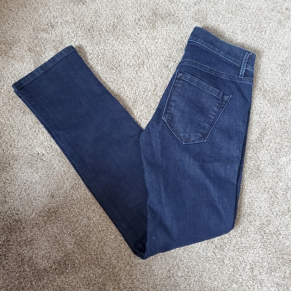 loft modern straight jeans